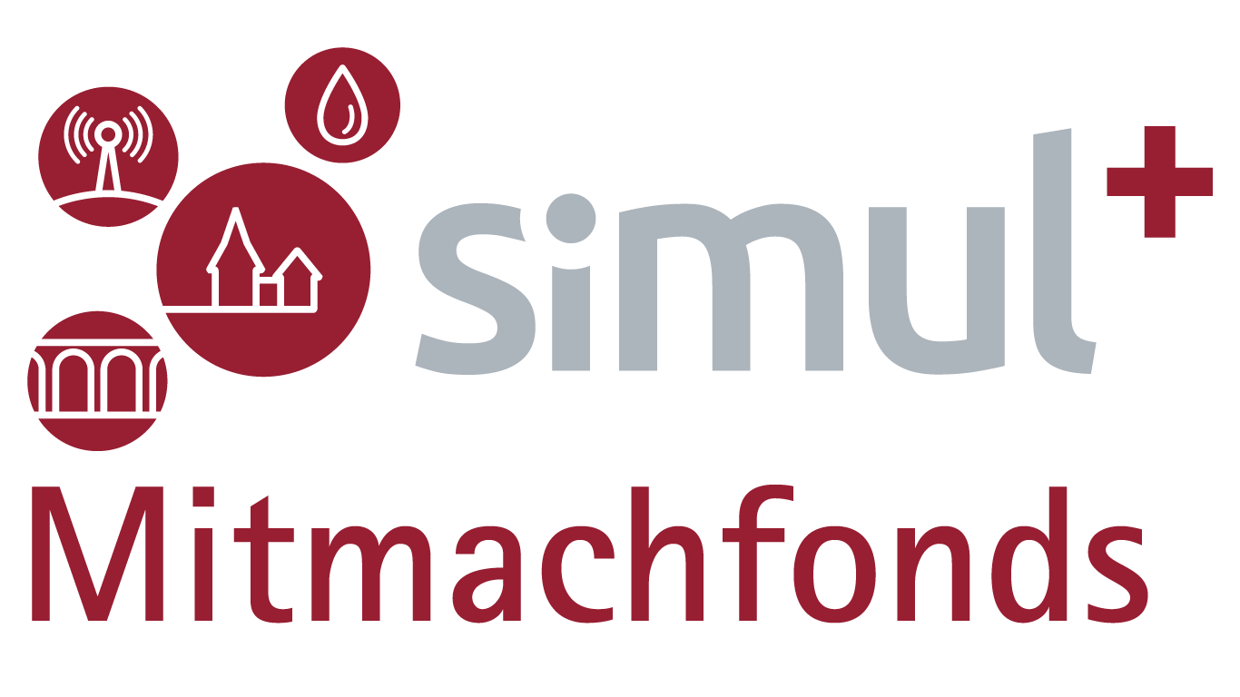 Logo: simul+ Mitmachfonds